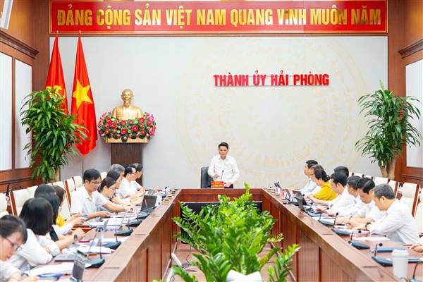 Chủ động nâng cao chất lượng tham mưu, tổng hợp, phục vụ hiệu quả công tác lãnh đạo, chỉ đạo của Thành ủy