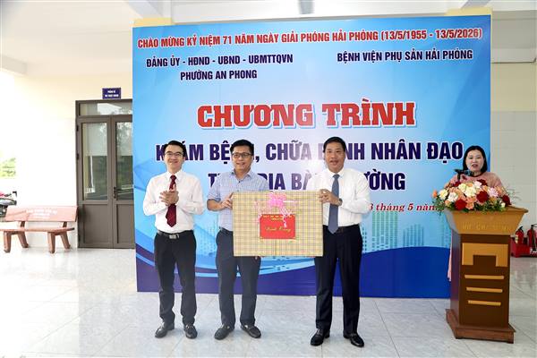 Phường An Phong tổ chức chuỗi hoạt động chào mừng các ngày lễ lớn và hưởng ứng Lễ hội Hoa Phượng Đỏ - Hải Phòng 2026