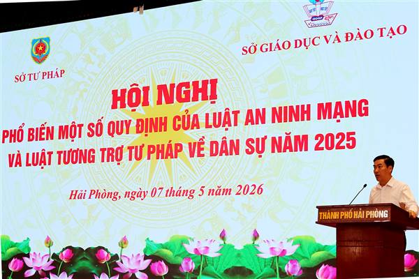 Phổ biến những điểm mới của Luật An ninh mạng và Luật Tương trợ tư pháp về dân sự năm 2025