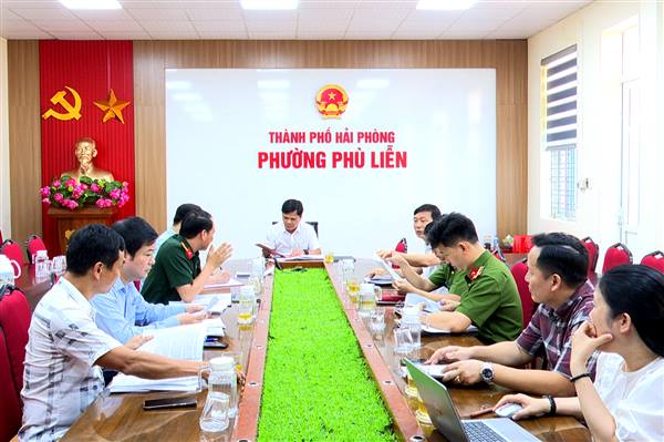 Phường Phù Liễn triển khai kế hoạch diễn tập phòng thủ dân sự; phương án phòng, chống thiên tại và tìm kiếm cứu nạn năm 2026