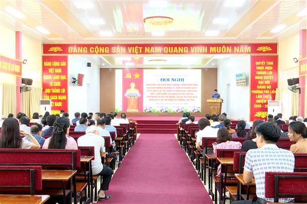 Đảng ủy phường Phù Liễn quán triệt, triển khai chương trình hành động thực hiện Nghị quyết số 05-NQ/TU của Thành ủy Hải Phòng 