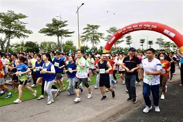 Gần 5.000 đoàn viên, công nhân tham gia “Ngày hội Công nhân Hải Phòng năm 2026”