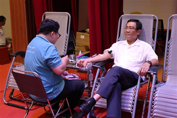 Phường Hưng Đạo: Gần 400 người tham gia Ngày hội hiến máu tình nguyện năm 2026