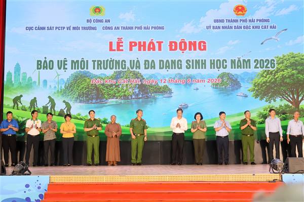 Phát động bảo vệ môi trường và đa dạng sinh học: Quyết tâm hành động vì một môi trường sống xanh hơn, sạch hơn và bền vững hơn