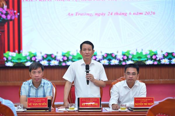 Hội nghị BCH Đảng bộ xã An Trường lần thứ 9: Tập trung tháo gỡ điểm nghẽn, quyết tâm hoàn thành toàn diện nhiệm vụ năm 2026