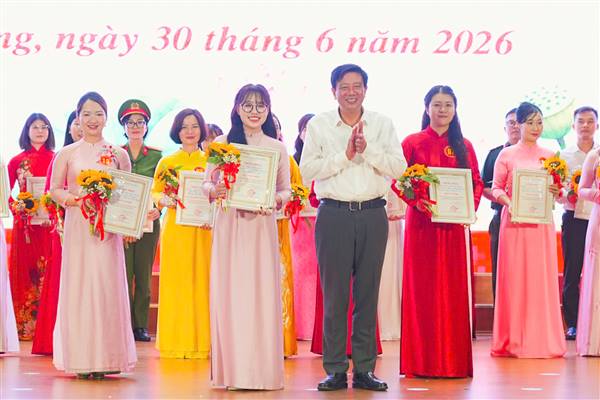 Bế mạc và trao giải Hội thi Báo cáo viên, Tuyên truyền viên giỏi cấp thành phố năm 2026