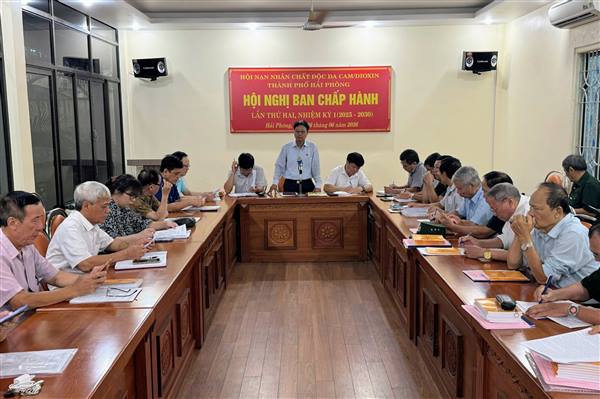 Hội Nạn nhân chất độc da cam/dioxin thành phố đẩy mạnh các hoạt động hướng tới kỷ niệm 65 năm Thảm họa da cam Việt Nam 
