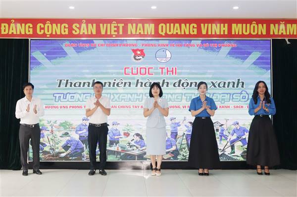 Đoàn phường An Biên phát động Cuộc thi “Thanh niên hành động xanh - Tương lai xanh trong thời đại số”