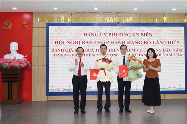 Đảng ủy phường An Biên phát huy tinh thần đoàn kết, đổi mới, chủ động, quyết liệt thực hiện hiệu quả các nhiệm vụ 6 tháng cuối năm 2026