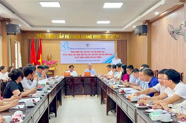 Thúc đẩy hợp tác khoa học, công nghệ, đổi mới sáng tạo và chuyển đổi số vì sự phát triển của thành phố Hải Phòng