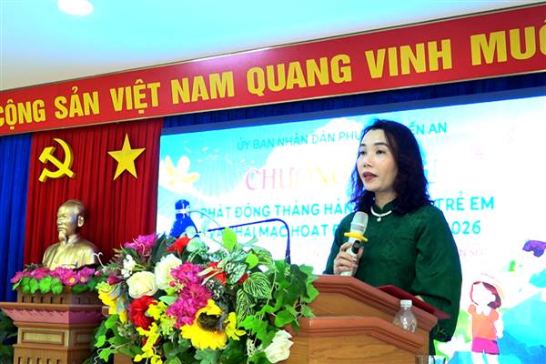 Phường Kiến An phát động Tháng hành động Vì trẻ em và khai mạc hoạt động hè năm 2026