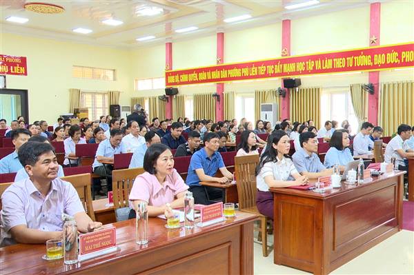 Đảng ủy phường Phù Liễn ứng dụng Egov-DSS trong đánh giá, xếp loại cán bộ, công chức, viên chức