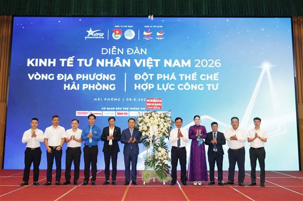 Vòng đối thoại địa phương Diễn đàn Kinh tế tư nhân Việt Nam 2026 - Phiên đối thoại thành phố Hải Phòng