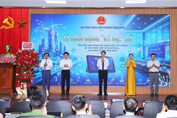HĐND phường Hồng Bàng khởi động “Kỳ họp số” nhằm đổi mới phương thức hoạt động, xây dựng HĐND hiện đại, chuyên nghiệp