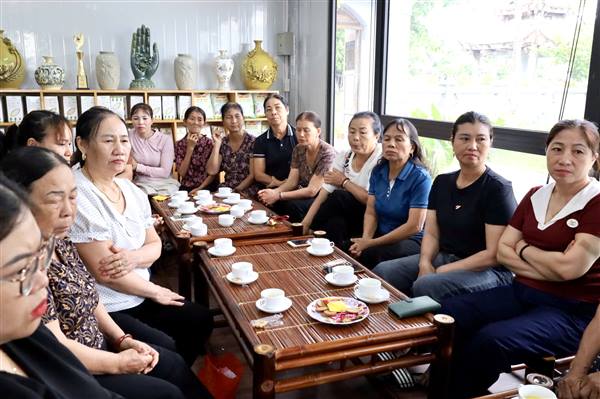 Xã Kiến Hưng tổ chức chương trình “Trà sáng thứ Bảy – Chính quyền lắng nghe Nhân dân” 