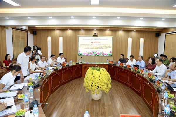 Đoàn đại biểu Quốc hội thành phố Hải Phòng khảo sát hoạt động của Tòa án nhân dân thành phố sau sắp xếp tổ chức bộ máy