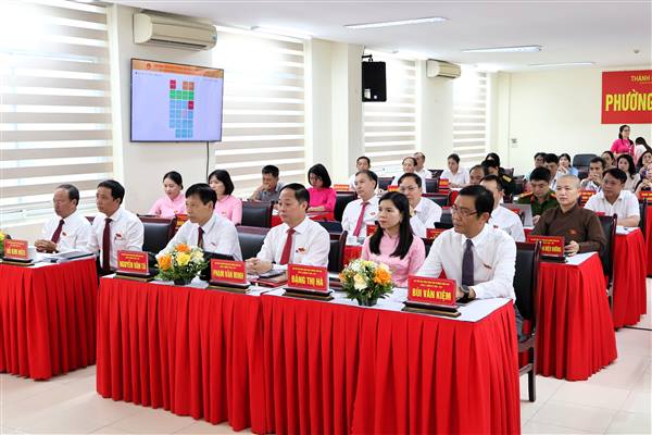HĐND phường Hưng Đạo thông qua Nghị quyết thành lập 11 Tổ dân phố