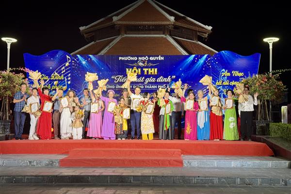 Hội thi “Tiếng hát gia đình Phường Ngô Quyền” năm 2026: Lan tỏa mái ấm yêu thương