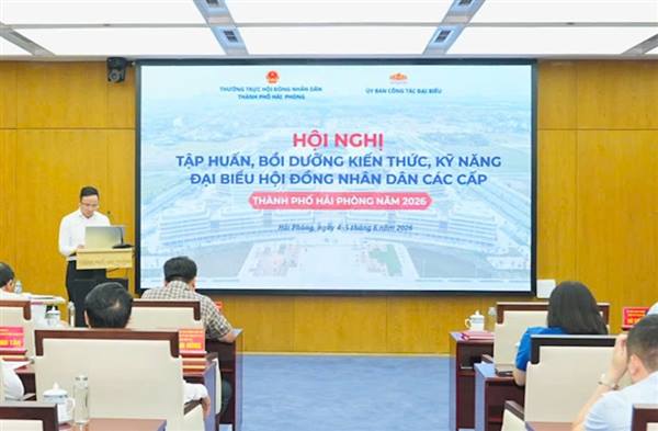 Tập huấn, bồi dưỡng kiến thức, kỹ năng hoạt động cho đại biểu HĐND các cấp thành phố, nhiệm kỳ 2026 - 2031