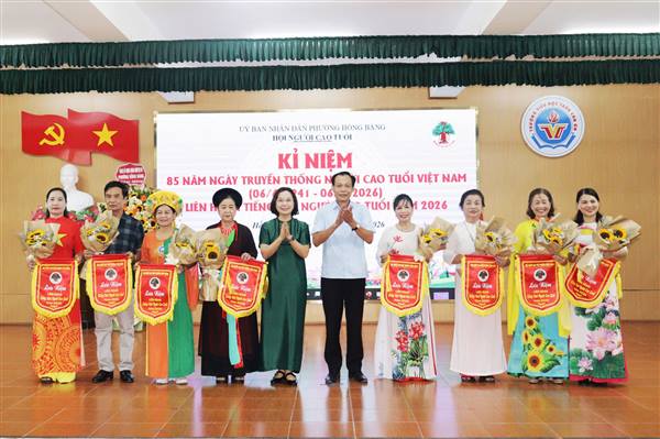 Liên hoan Tiếng hát Người cao tuổi phường Hồng Bàng năm 2026