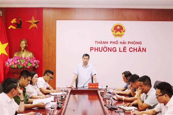 Phường Lê Chân triển khai xử lý vi phạm dừng, đỗ xe sai quy định từ ngày 15/6/2026