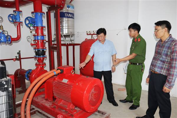 Ban Pháp chế HĐND thành phố khảo sát công tác phòng cháy, chữa cháy tại các cơ sở sản xuất công nghiệp