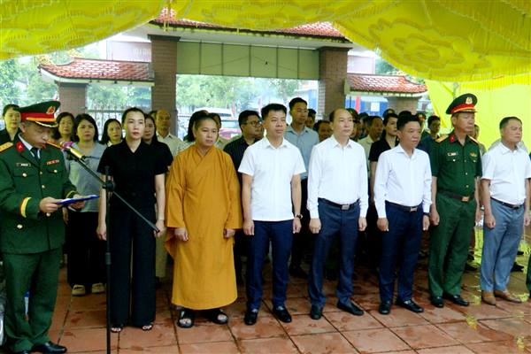 Phường Kiến An triển khai lấy mẫu sinh phẩm hài cốt liệt sĩ chưa xác định thông tin tại Nghĩa trang liệt sĩ Đồng Hòa và Nam Sơn