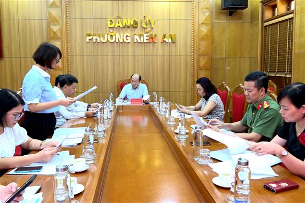 Phường Kiến An sơ kết công tác phát triển tổ chức Đảng trong khu vực ngoài công lập 6 tháng đầu năm 2026