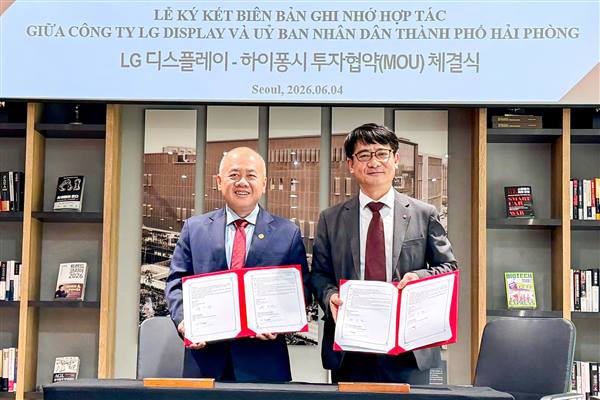 Thành phố Hải Phòng xúc tiến đầu tư và ký kết nhiều biên bản ghi nhớ hợp tác chiến lược với Tập đoàn LG