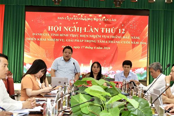 Ban Chấp hành Đảng bộ xã An Lão xác định các nhiệm vụ trọng tâm 6 tháng cuối năm