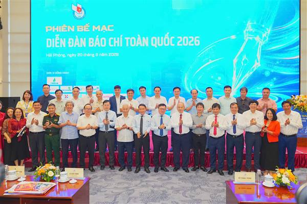 Bế mạc Diễn đàn Báo chí Toàn quốc lần thứ III - năm 2026 tại Hải Phòng
