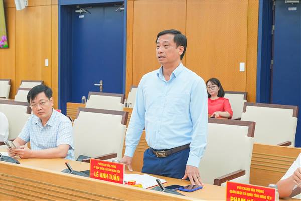 Trao đổi kinh nghiệm xây dựng, vận hành hệ thống quản lý văn bản và điều hành công việc trên môi trường số giữa thành phố Hải Phòng và tỉnh Hưng Yên