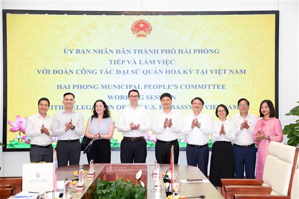 Hải Phòng sẵn sàng tạo mọi điều kiện thuận lợi cho các doanh nghiệp Hoa Kỳ đến hợp tác đầu tư