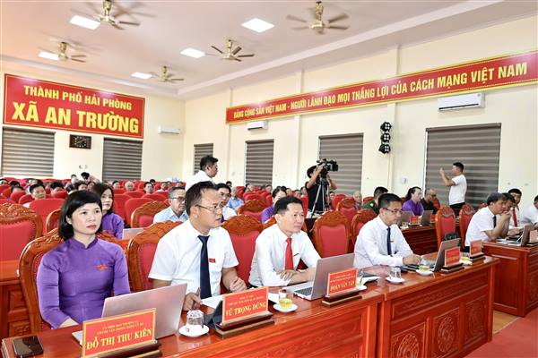 HĐND xã An Trường thông qua Nghị quyết về việc sắp xếp, tổ chức lại các thôn trên địa bàn xã