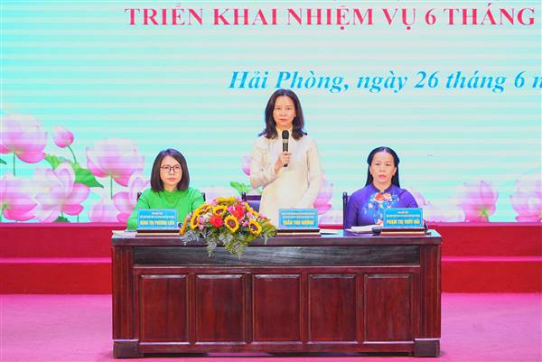 Hội Liên hiệp Phụ nữ thành phố đạt nhiều kết quả nổi bật trong công tác Hội và phong trào phụ nữ 6 tháng đầu năm 2026