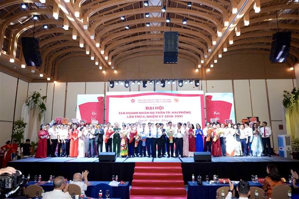 Đại hội Câu lạc bộ Doanh nhân họ Trần thành phố Hải Phòng lần thứ II, nhiệm kỳ 2026 - 2031: “Đoàn kết - Phát triển - Phụng sự”