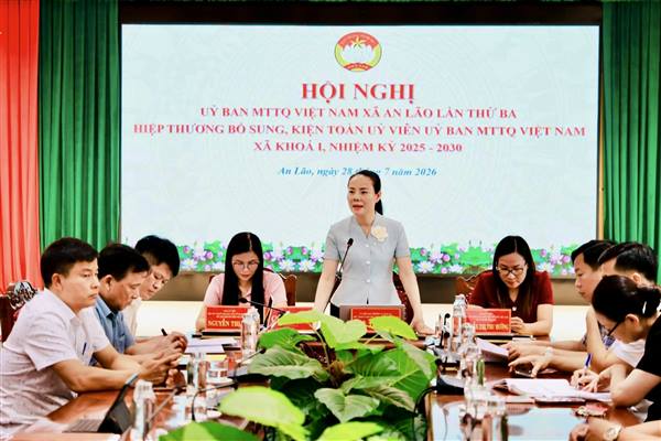 Ủy ban MTTQ Việt Nam xã An Lão tiếp tục đổi mới nội dung, phương thức hoạt động trong 6 tháng cuối năm