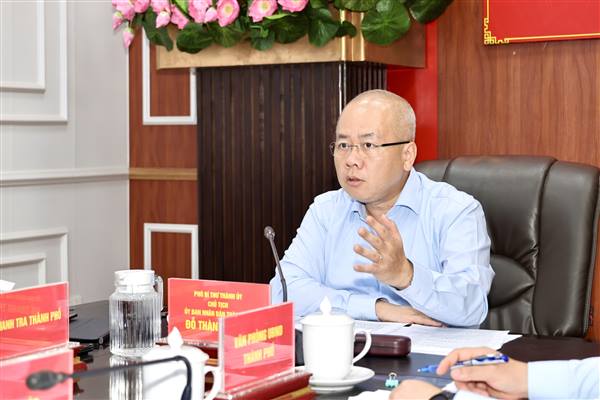 Chủ tịch UBND thành phố Đỗ Thành Trung tiếp công dân định kỳ tháng 7/2026