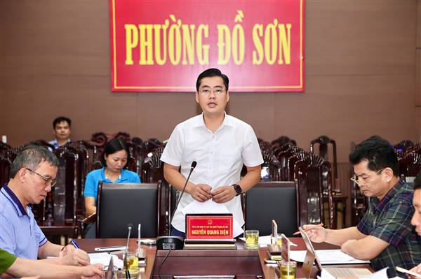 Phường Đồ Sơn chủ động ứng phó bão số 1 từ sớm, từ xa