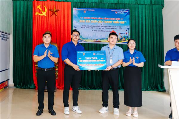 Khánh thành công trình thanh niên "Khu vui chơi cho thanh thiếu nhi" tại xã An Quang