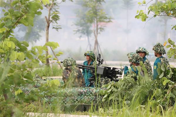 Phường Hòa Bình tổ chức thành công Diễn tập tác chiến trong khu vực phòng thủ năm 2026