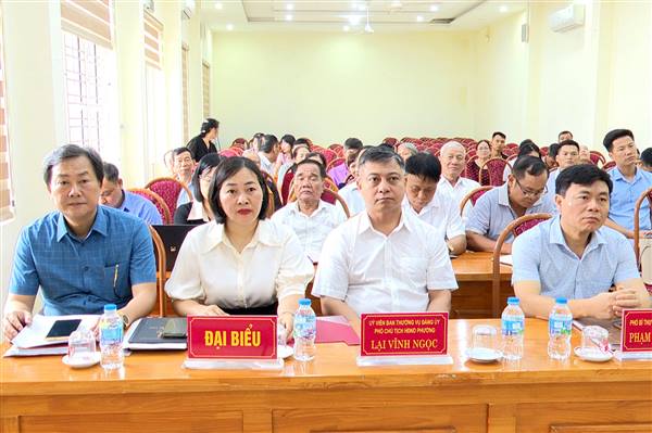 Ủy ban MTTQ Việt Nam phường Phù Liễn sơ kết công tác 6 tháng đầu năm, triển khai nhiệm vụ 6 tháng cuối năm 2026