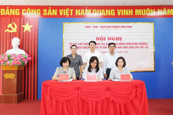 Phường Hồng Bàng phát huy vai trò, nâng cao hiệu lực, hiệu quả hoạt động của bộ máy chính quyền cơ sở
