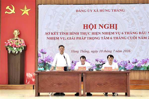 Xã Hùng Thắng tập trung đẩy nhanh tiến độ giải phóng mặt bằng các dự án trọng điểm
