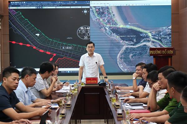 Phường Đồ Sơn triển khai Kế hoạch bảo vệ cưỡng chế thi hành án dân sự trả lại mặt bằng phục vụ chỉnh trang đô thị