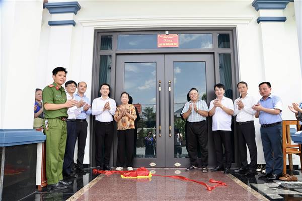 Phường An Phong khánh thành nhà tình nghĩa, tri ân gia đình người có công nhân kỷ niệm 79 năm Ngày Thương binh - Liệt sĩ