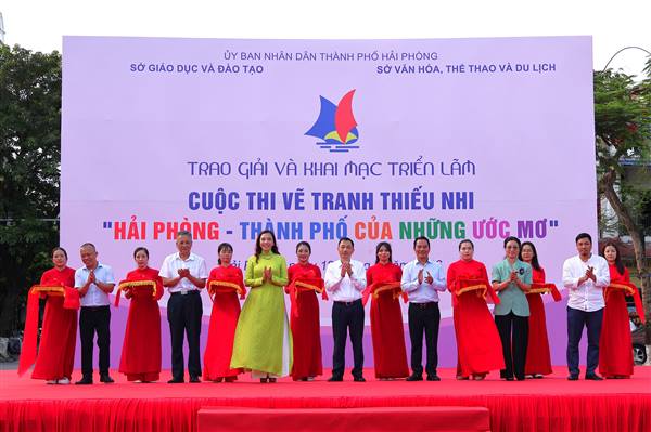 Lễ trao giải và khai mạc Triển lãm Cuộc thi Vẽ tranh thiếu nhi hè năm 2026 