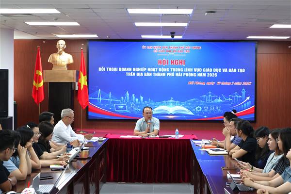 Sở Giáo dục và Đào tạo đối thoại, tháo gỡ vướng mắc cho tổ chức, doanh nghiệp lĩnh vực giáo dục