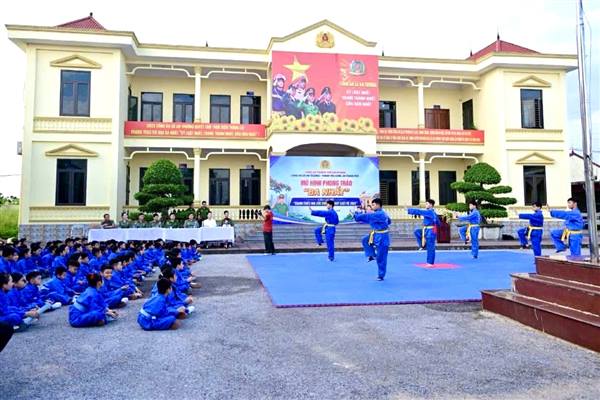 Xã An Trường triển khai mô hình "Thanh thiếu nhi sức khỏe và pháp luật năm 2026"
