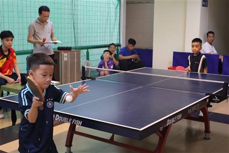 Phường Lê Thanh Nghị khai mạc Giải bóng bàn Thiếu niên - Nhi đồng hè năm 2026
